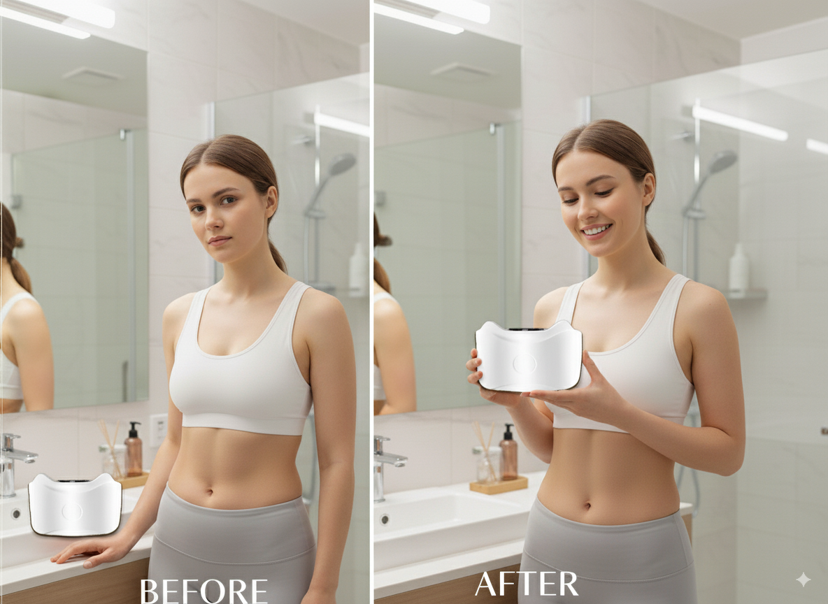 Electric Wireless Abdominal Massager