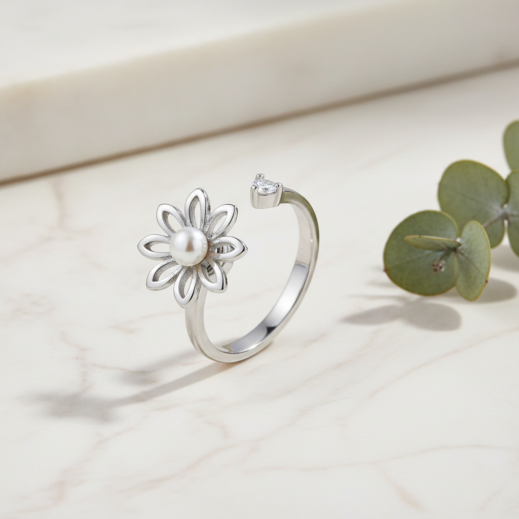 Design: Silver Daisy